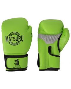 Bokshandschoen Fighter Neon green