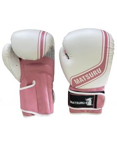 Boxing Glove Amateur Pink / White