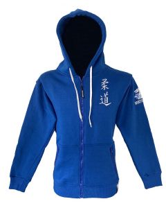 Matsuru Sweater Judo with zipper - blue