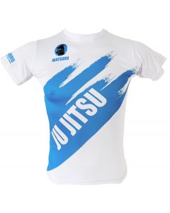 Matsuru short sleeve JU JITSU white-blue