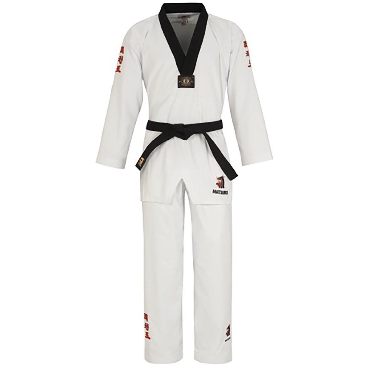 Taekwondo Master V- Hals Zwart