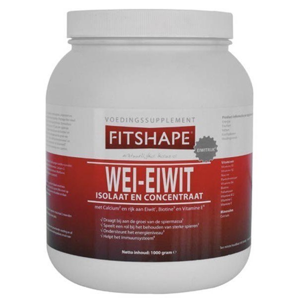 Fitshape Wei-Eiwit Vanille Kg