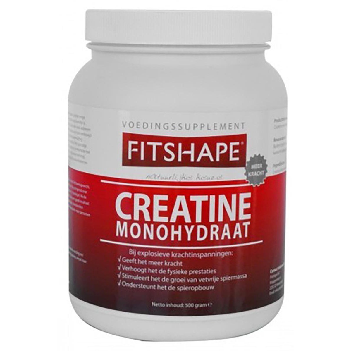 Creatine Monohydraat 500Gr