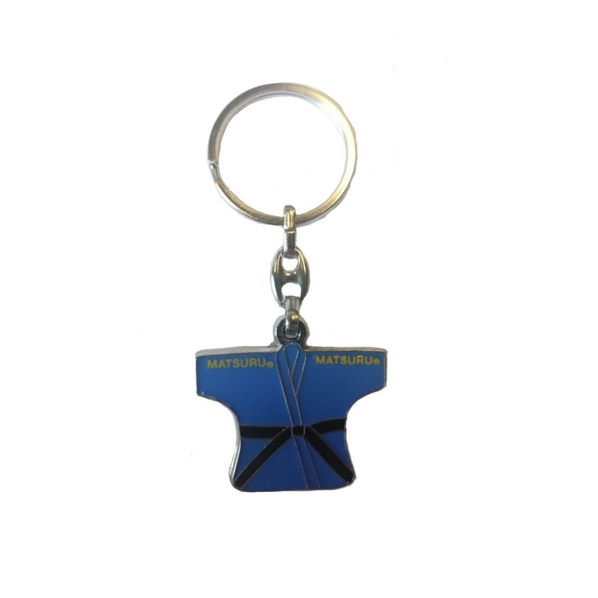 Keychain / Sleutelhanger Judogi Wit/Blauw