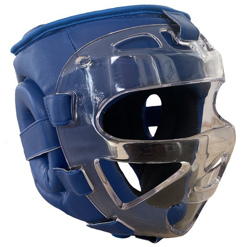 Hoofdbesc Masker Pu Blauw