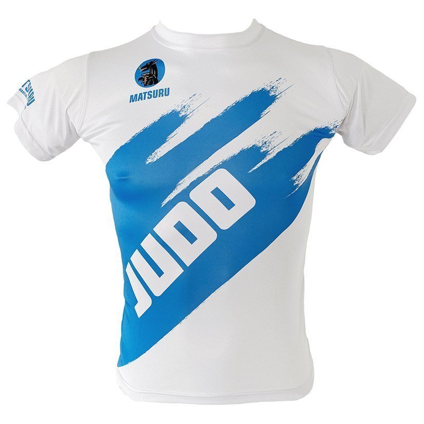 Korte Mouw Judo Wit / Blauw