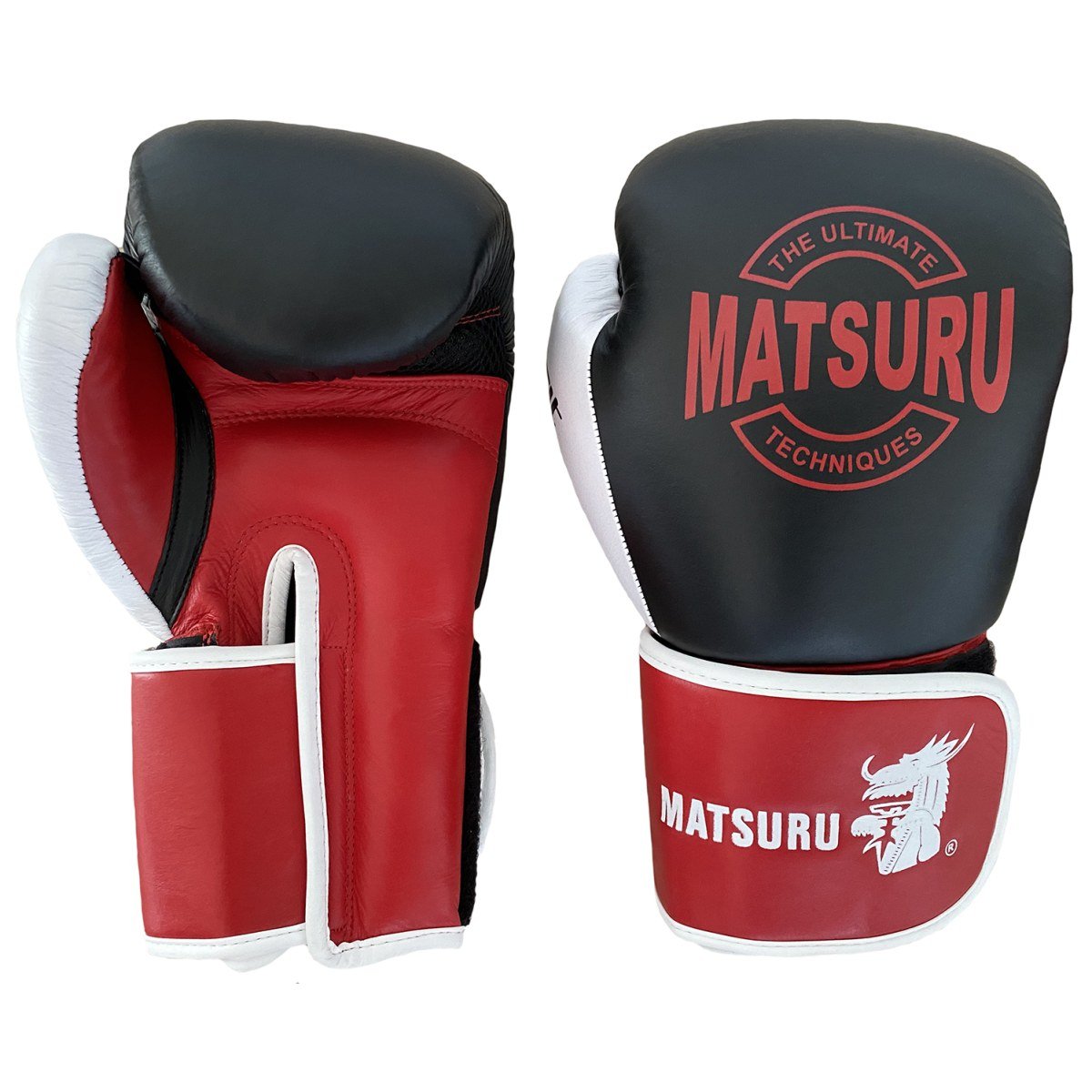 Pattaya Oz Zwart- Rood Leer