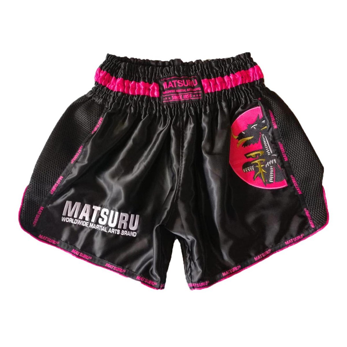 KickboXShort Zwart/Pink