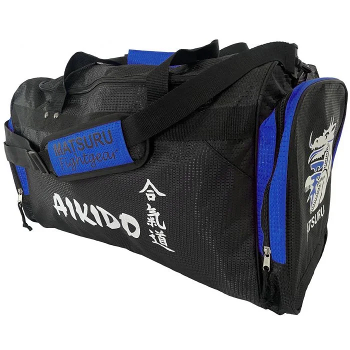 Sporttas Hong Ming Aikido Zwart/Blauw