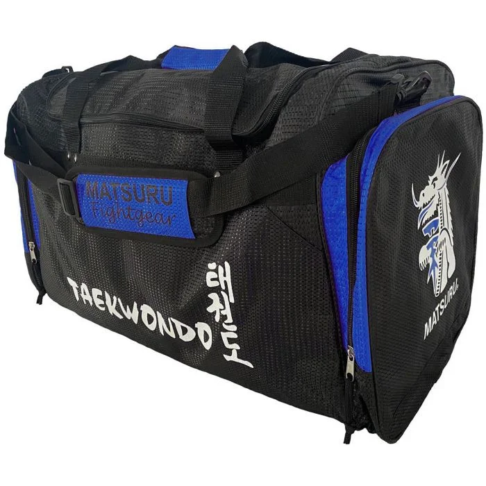 Sporttas Hong Ming Taekwondo Zwart/Blauw
