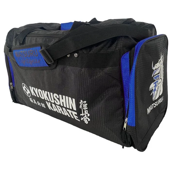 Sporttas Hong Ming Kyokushin Zwart/Blauw